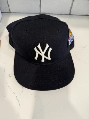 Vintage 1999 World Series New York Yankees 5950 Wool Hat Size 7 3/4 - Image 1 of 4