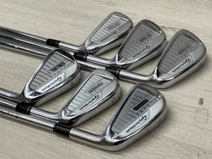 TaylorMade P-760 Iron Set 5-PW 6pcs Steel Shaft Stiff RH Japan Golf Club Good - Picture 1 of 7