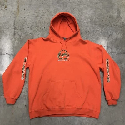 Sudadera con Capucha Billabong Vintage Años 00 Talla XL Skateboarding Manga Grande Logo Estampado Surf Foto 1 de 4