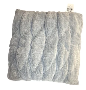 Koolaburra by UGG Blau Kunstfell Dekokissen 20 x 20 Neu - Bild 1 von 3