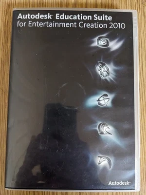 Autodesk Education Suite for Entertainment Creation 2010 with Serial & Key - VGC - Image 1 of 4