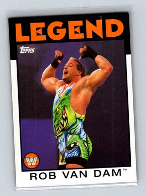 2016 Topps WWE Heritage #99 Rob Van Dam - Image 1 of 2