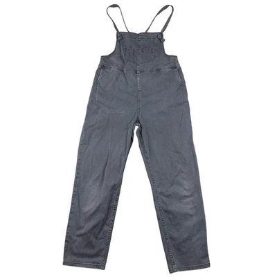 Anthropologie Pilcro Denim Overalls Women XS Gray Jumpsuit Retro Boho Straps - Изображение 1 из 4