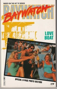 TV Novel: Baywatch "Love Boat" Boxtree 1993 Classic Photo Cover & Pages "Nice" - Picture 1 of 4