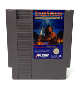 Iron Sword Wizards & Warriors II Nintendo NES Cartridge FRA