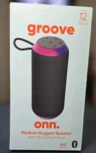 Onn Altoparlante Bluetooth Medio Resistente con Illuminazione LED IPX7 Impermeabile  - Foto 1 di 2
