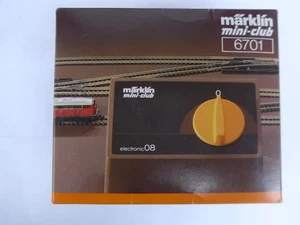 Märklin mini-club 6701 Trafo elektronic08 DC= 16 VA - Bild 1 von 5