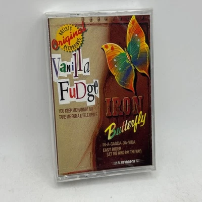 Vanilla Fudge & Iron Butterfly: Hits Cassette 1997 Classic Rock SEALED NOS - Image 1 of 4