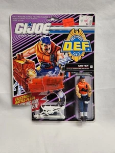 1991 VINTAGE HASBRO GI JOE ARAH CUTTER VERSION 2 V2 FIGURE MOC SEALED DEF FORCE - Picture 1 of 7