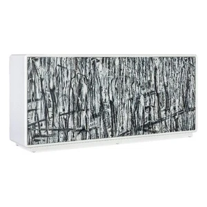 Bowery Hill Modern / Contemporary Wood Credenza in White Finish - Picture 1 of 6