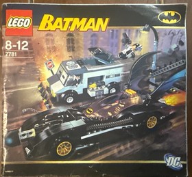 LEGO Batman (7781): The Batmobile Two-Face's Escape. Please read description 