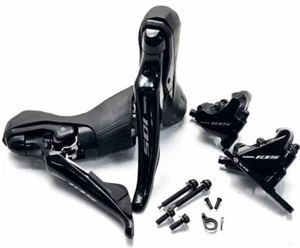 SHIMANO 105 ST-R7020 2x11s STI Juego de palancas y frenos hidráulicos BR-R7070 USADO - Imagen 1 de 3