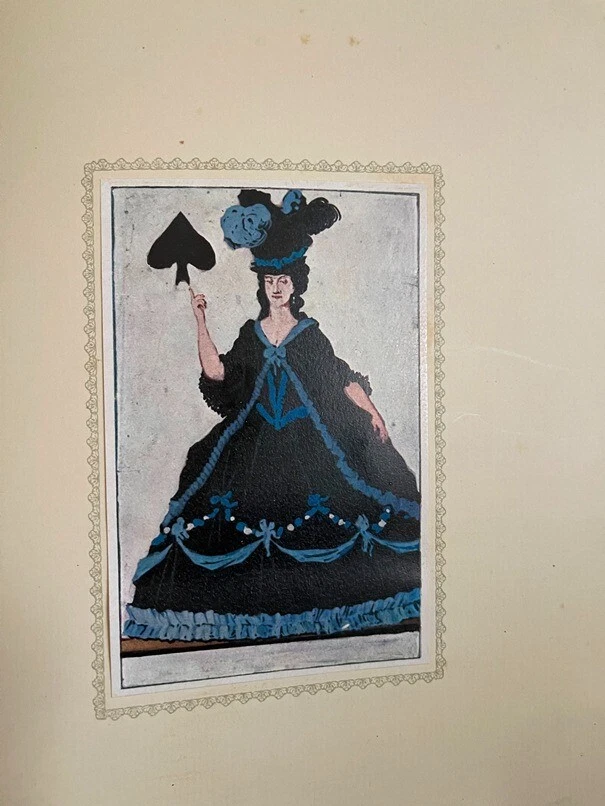 1911 Queen of Spades PUSHKIN; Пиковая Дама: Пушкин RUSSIAN; Illus. Benois/ Бенуа - Image 1 of 4