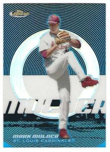 2005 Topps Finest Blue Refractor #103 Mark Mulder St. Louis Cardinals #/299 BV$2 - Picture 1 of 1