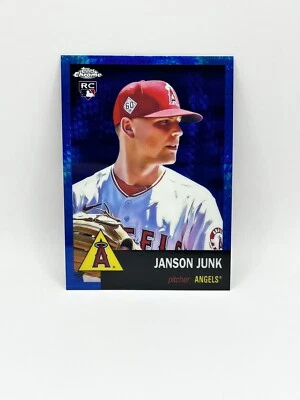 2022 Topps Chrome Platinum - Janson Junk (RC) - Blue Prism Refractor - #280 - Image 1 of 2