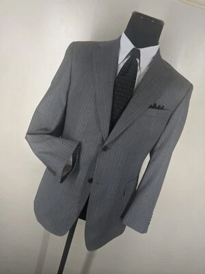 Daniel Cremieux Made In USA  100% Wool Suit With Flaws   Pleated Pants 42 Short - Image 1 of 4