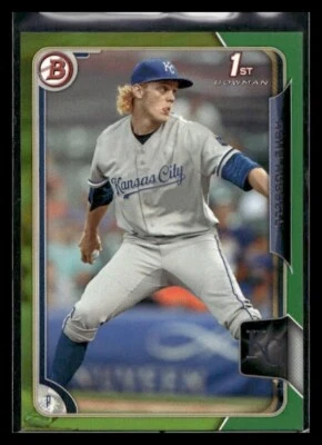 2015 Bowman Draft #14 Ashe Russell /99 Green Kansas City Royals - Image 1 of 2