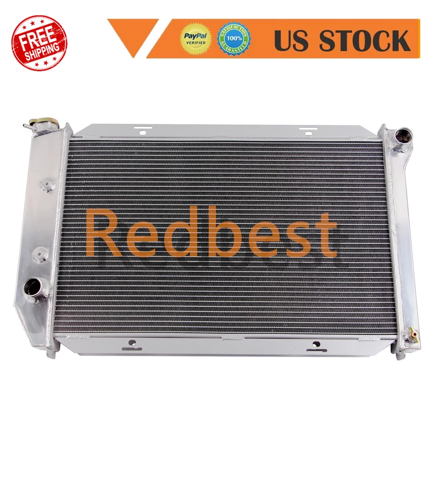 Radiador #381 3 filas para Ford Mustang 1969-1972/LTD/Galaxie 500/Torino/Fairlane Foto 1 de 4