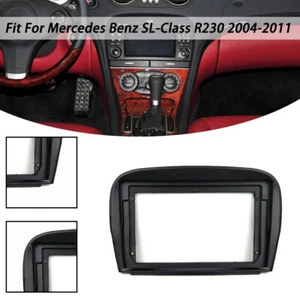 New Fascia Stereo Bezel Panel Frame Trim For Mercedes Benz SL-Class R230 04-11 - Bild 1 von 1