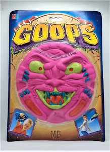 1989 Milton Bradley Goops - Pink Monster Rubber Frisbee 9,5" - Bild 1 von 5