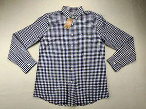Camisa Dockers Para Hombre Mediana Olímpica Azul Botones Bolsillo Manga Larga Nueva - Imagen 1 de 8