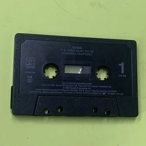 Queen The Show Must Go On / Bohemian Rhapsody Cassette Only Single - Picture 1 of 2