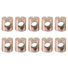 10Pcs M6  Bolts  Dowel Slotted Furniture  For Beds Crib Chairs H9r29982