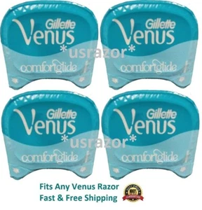 4 Gillette Venus Comfort Glide Kartuschen Klingen passend für Olay Swirl Breeze Spa Rasierer - Bild 1 von 1