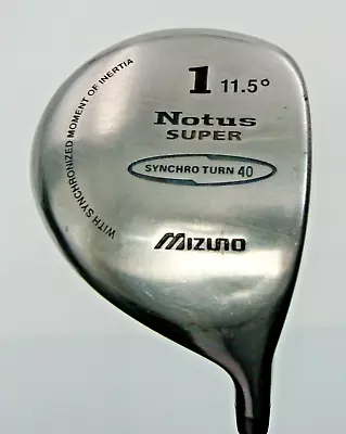 Vintage Mizuno Notus Super Driver 11.5° Regular Graphite Shaft Swing Rite Grip - Image 1 of 4