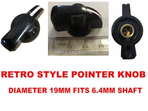 Chickenhead chicken head pointer black amplifier control knob beak bill Hiwatt. - Picture 1 of 1