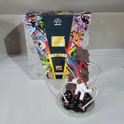 Estatua Marvel Diorama Spider-man VS Dr Octopus 8" #1074/1500 Foto 1 de 4