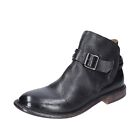 chaussures femme MOMA bottines noir cuir 30402B VINTAGE EX397