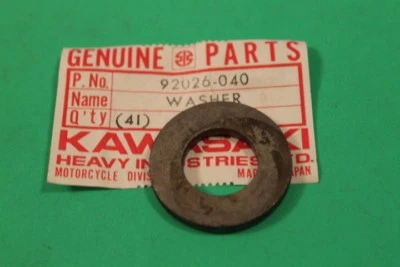 NOS KAWASAKI W1SS W2SS W1 THRUST WASHER PART# 92026-040 - Image 1 of 4