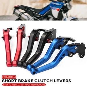 Anodized Short Brake Clutch Levers Control Kit For Aprilia Tuareg 660 2021-2024 - Picture 1 of 25