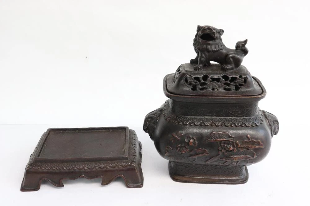 中国古董青铜香炉1850 - 1899 年| eBay