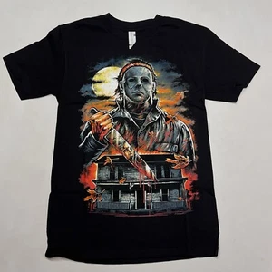 Michael Myers Horror Halloween Movie Michael House Scary Hal shirt SIZE SMALL A1 - Picture 1 of 2