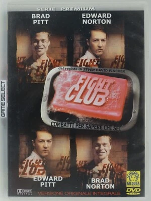 Fight Club David Fincher Brad Pitt Edward Norton Movie DVD - - Image 1 of 4