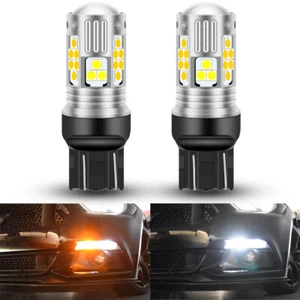 Error Free Switchback LED Bulbs Turn Signal Light DRL For Ford Mustang 2015-2021 - Picture 1 of 12
