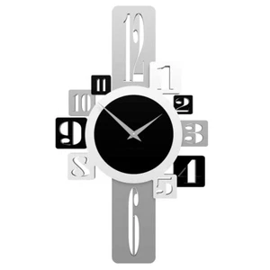 CalleaDesign Orologio da parete in legno per cucina o soggiorno di design modern - Foto 1 di 4