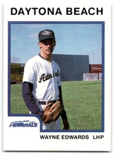 1987 ProCards Wayne Edwards Daytona Beach Admirals #2297