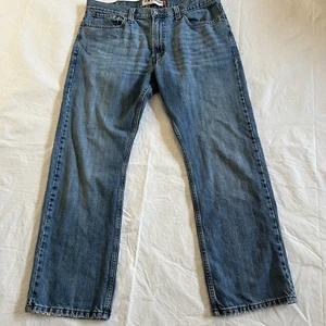 Levi's 514 Mens Jeans Size 38 x 30 Straight Leg Cotton Slim Fit Worn-In Faded - Picture 1 of 12