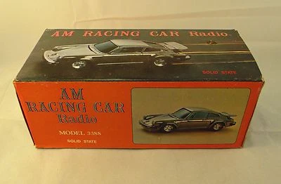 Rádio AM vintage 1970 Porsche 911 modelo carro - Hong Kong - Imagem 1 de 4