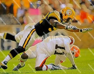 BM517 James Harrison Steelers Big Hit 8x10 11x14 16x20 Oil Painting Photo - Picture 1 of 1