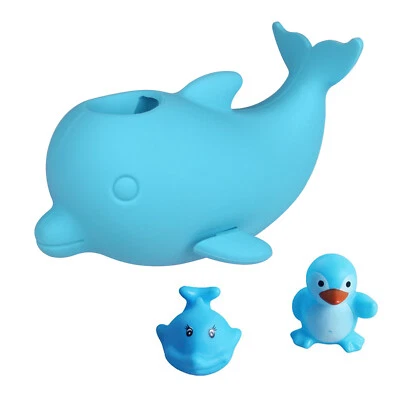 Protetor de torneira de silicone para banheiro tampa de bico de banheira de bebê para criança - Imagem 1 de 4