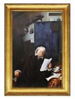 A.Van Ostade - Ein Lawyer IN His Büro-75x105cm Oil Painting Hand Painted G117345