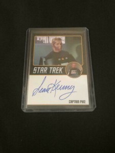 STAR TREK ORIGINAL SERIES 50TH ANNIVERSARY SEAN KENNEY AUTOGRAPH