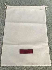 VALENTINO GARAVANI DUST COVER TRAVEL STORAGE SHOES ACCESSORIES PURSE 13.74"X9.25 - Picture 1 of 3