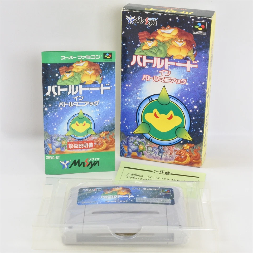 BATTLETOADS Super Famicom Nintendo 6008 sf - Image 1 of 4
