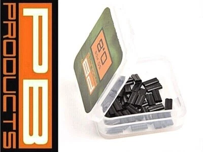 Engarces de doble cañón PB Products 0,6 mm 0,7 mm 0,8 mm negro *NUEVO* Foto 1 de 4
