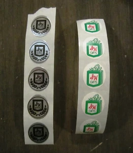 S&H GREEN STAMPS Silver & Holiday Dividend Stickers - Picture 1 of 1